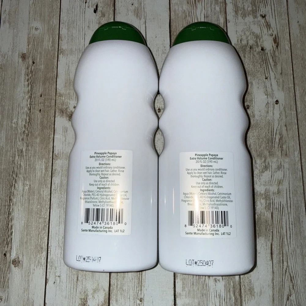 2 Eve‎ St. Claire Bath Essentials Pineapple Papaya Scent Xtra Volume Conditioner
